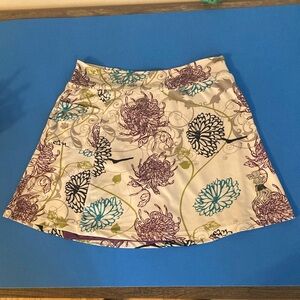 Size small Floral Print Women's Running/tennis skirt